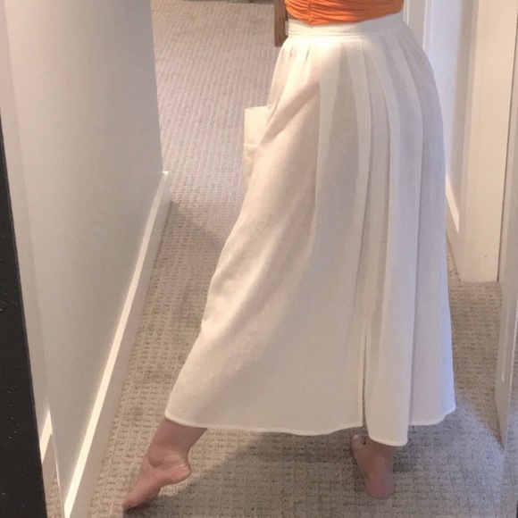 NWT Vintage Lorraine Langlois 100% Cotton High Waist Skirt 10 - Picture 1 of 13